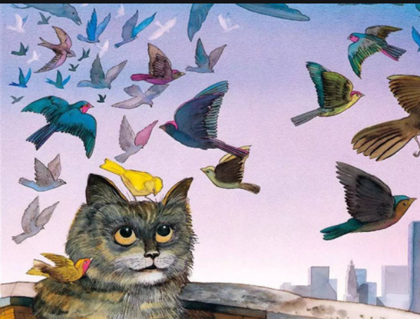 想飞的猫儿童故事绘本分享配图1