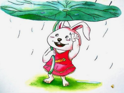 《下雨的时候》儿童故事绘本分享配图1