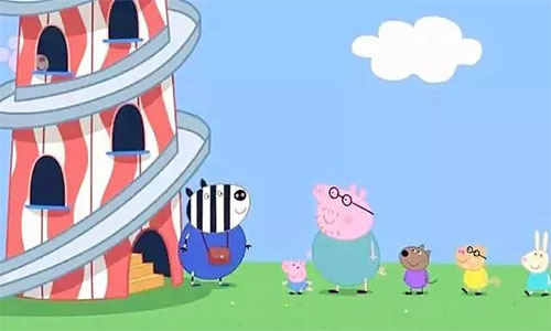 《小猪佩奇之游乐场》儿童绘本故事分享配图2